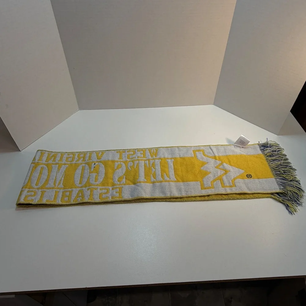 West Virginia University Mountaineers Knit Scarf 
